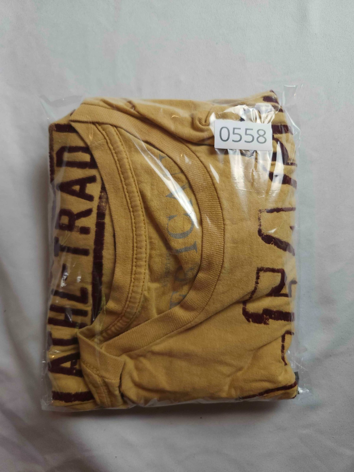 American Eagle Athl-Trad 212 T-Shirt Mens XXL Yellow Sporty Gorpcore Streetwear gallery