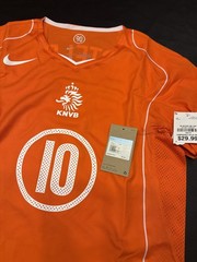 NWT Nike Van Nistelrooy Netherlands 2004 Total90 Reissue Jersey IF2942-819 Med