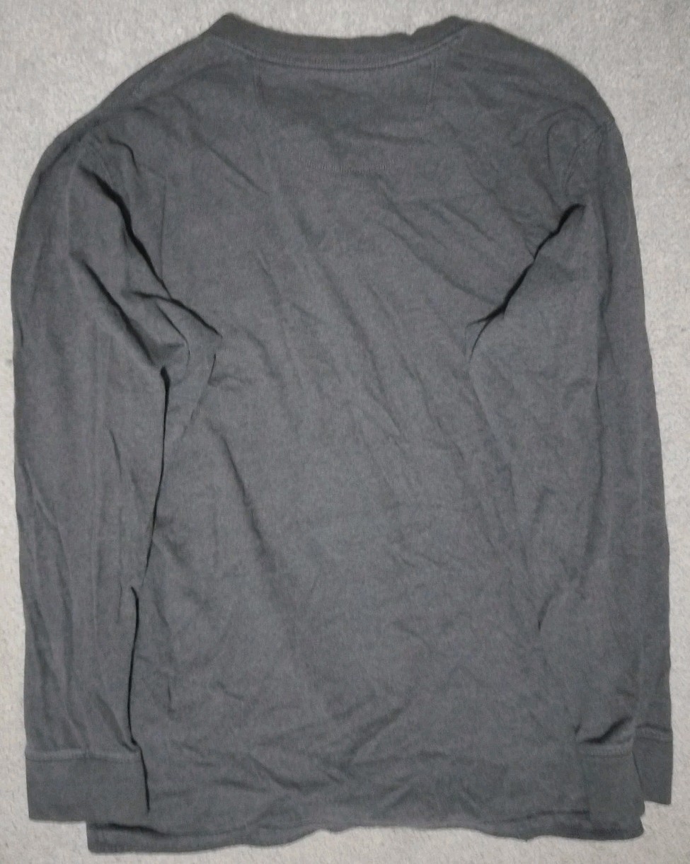 Outdoor Life Henley Shirt Mens Long Sleeve Shirt No Size Tag Pit 22.5 Length 28 gallery