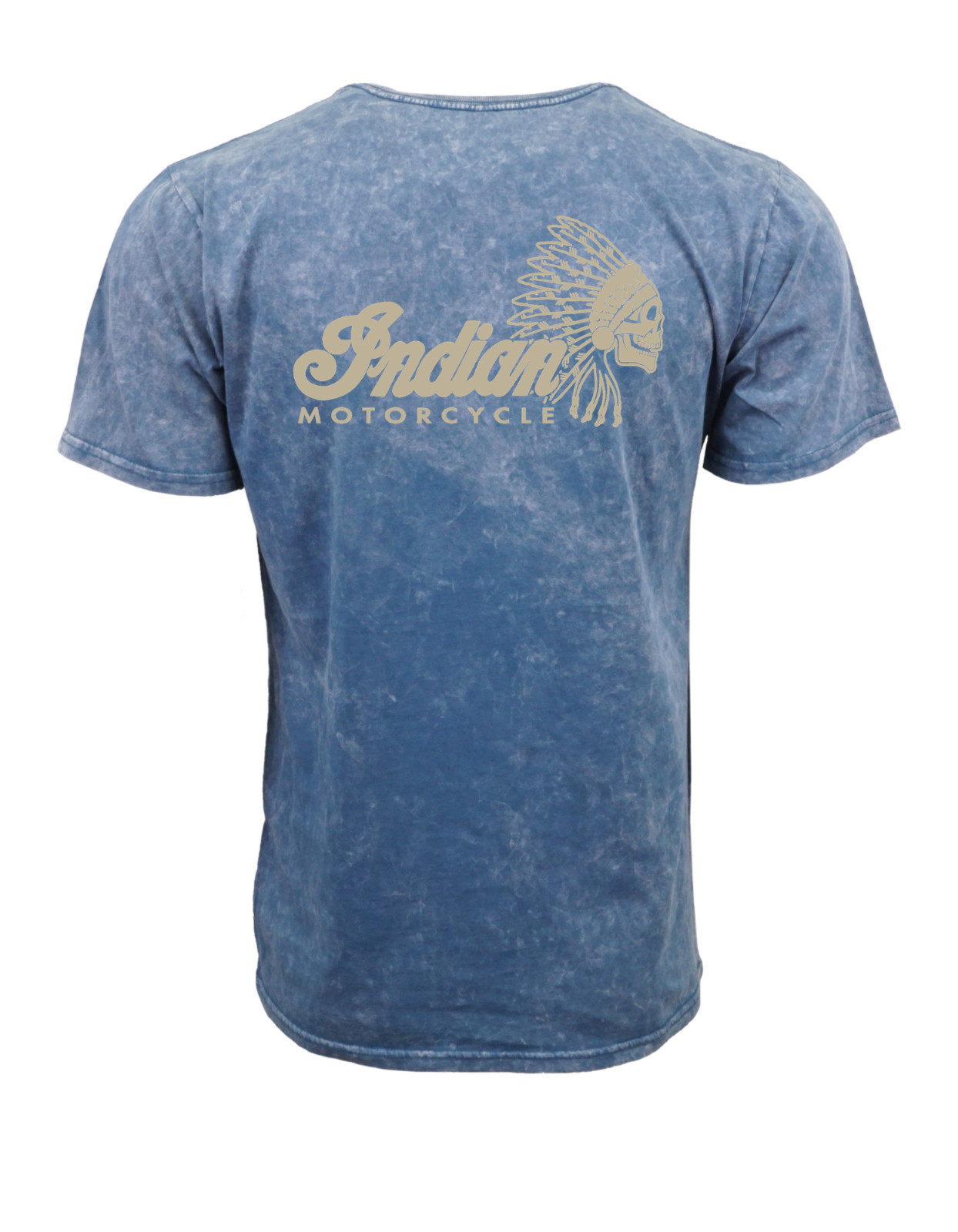 NATIVE AMERICAN MOTORCYCLE VINTAGE WASH GRAPHIC T SHIRT gallery
