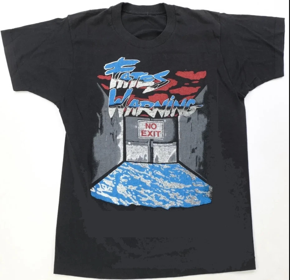 Fates Warning - No Exit Tour Progressive Metal Classic Tee All Sizes Unisex Tee gallery