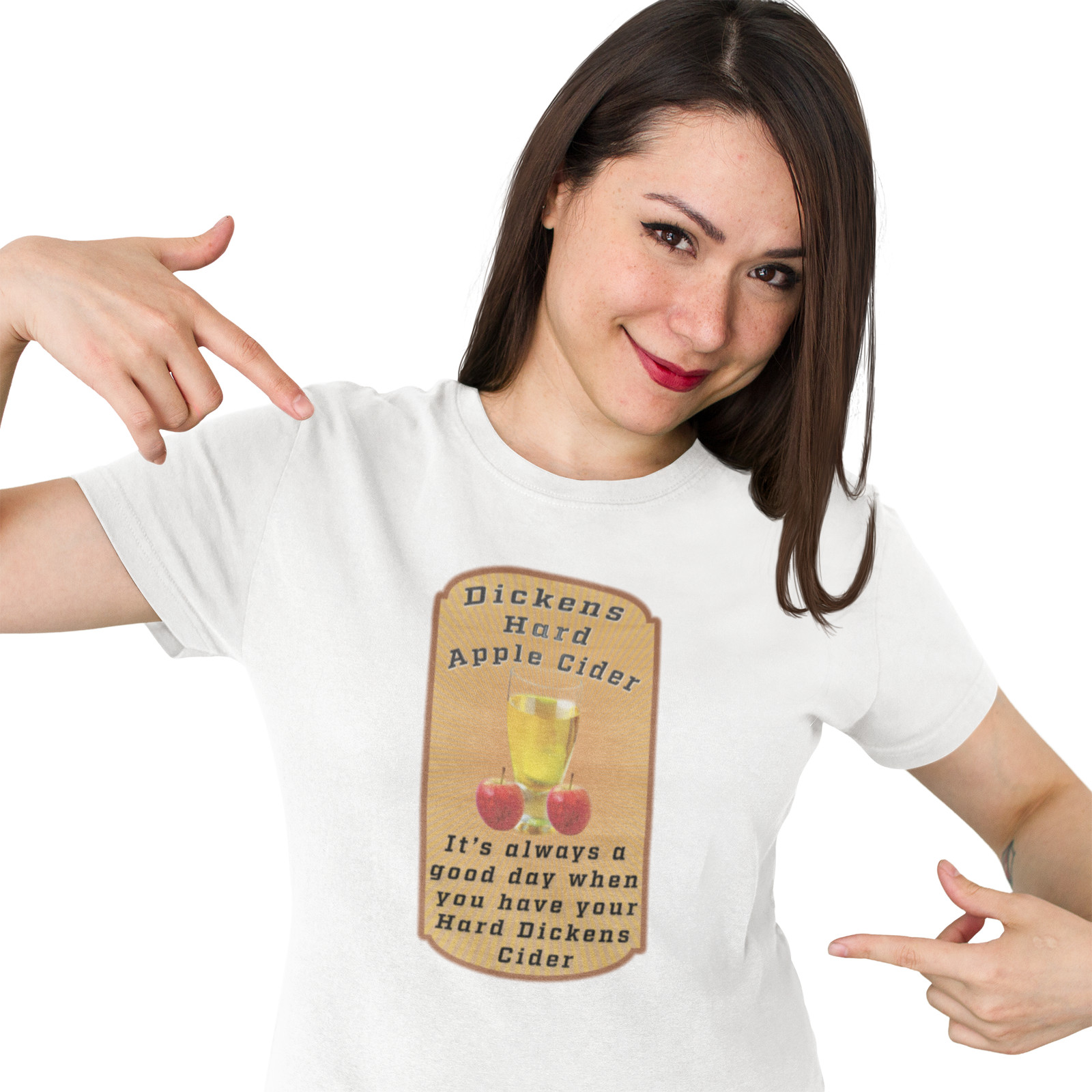 Dickens Hard Apple Cider. Funny sarcastic raunchy gift for him dad her friend gallery