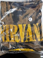 NIRVANA TIE DYE MENS T SHIRT
