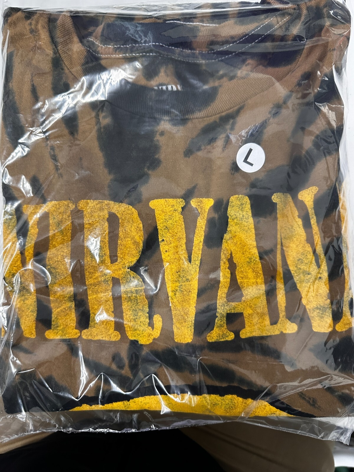 NIRVANA TIE DYE MENS T SHIRT gallery