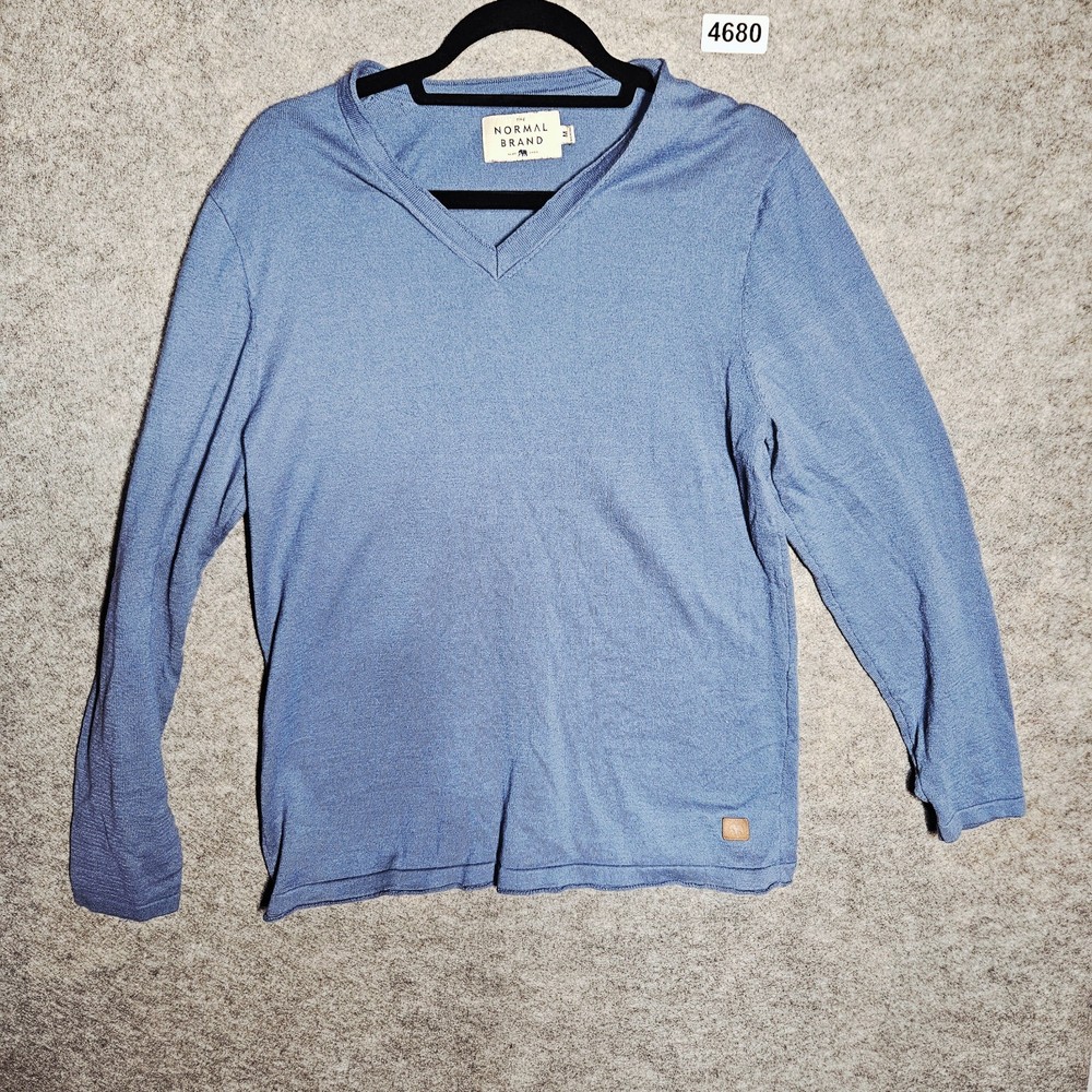 The Normal Brand Blue Long Sleeve Men’s Size Medium