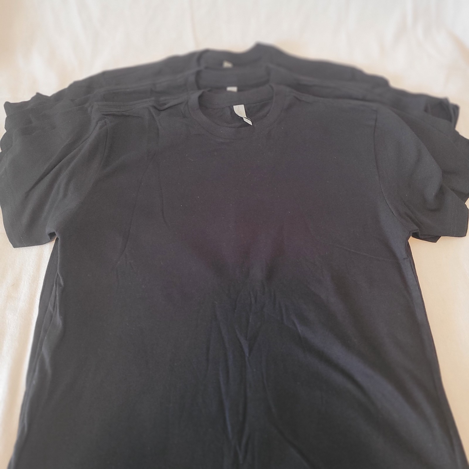 Lot Of 10 Black Next Level 3600 Shirts Size Small Blanks - SHIPS FAST! gallery