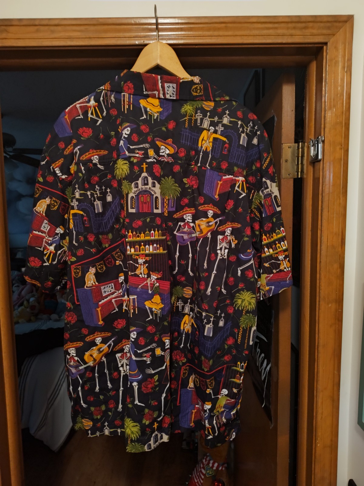 Vintage David Carey Dia de Los Muertos shirt gallery