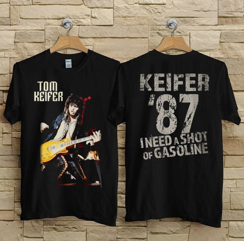 Retro Tom Keifer Tour Cotton All Size Tshirt gallery