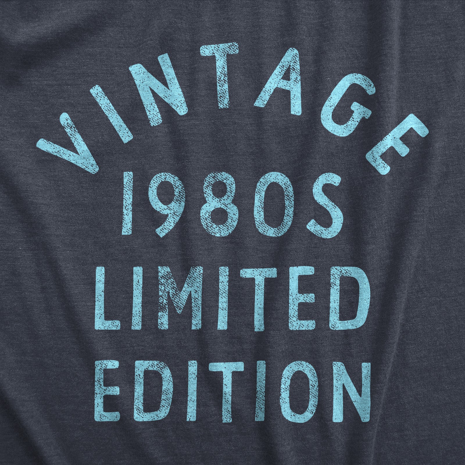 Mens Vintage 1980s Limited Edition T Shirt Funny Cool 1980 Theme Classic Tee for gallery