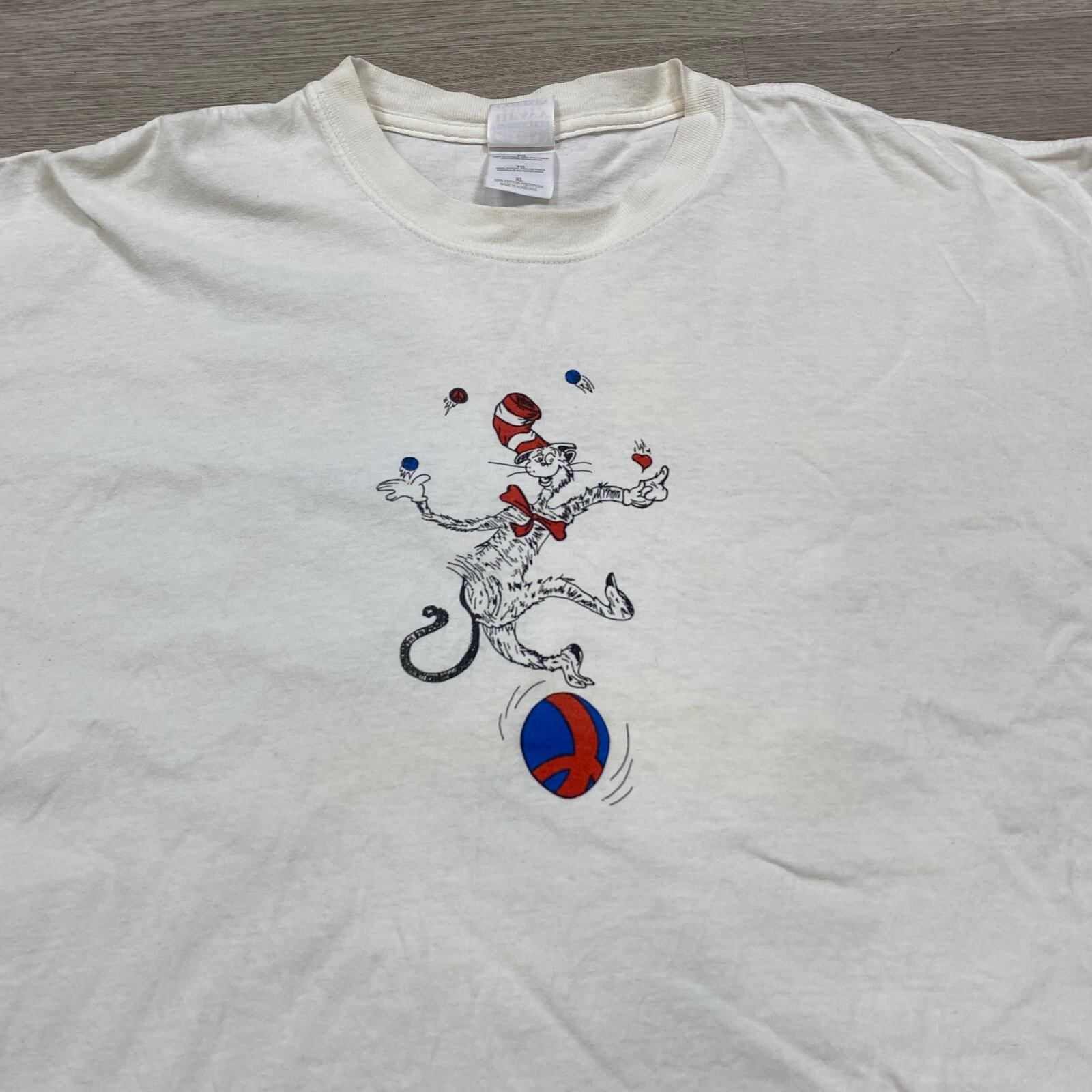 Vintage Grateful Dead Cat in the Hat A Band Beyond Description T Shirt Men's XL gallery