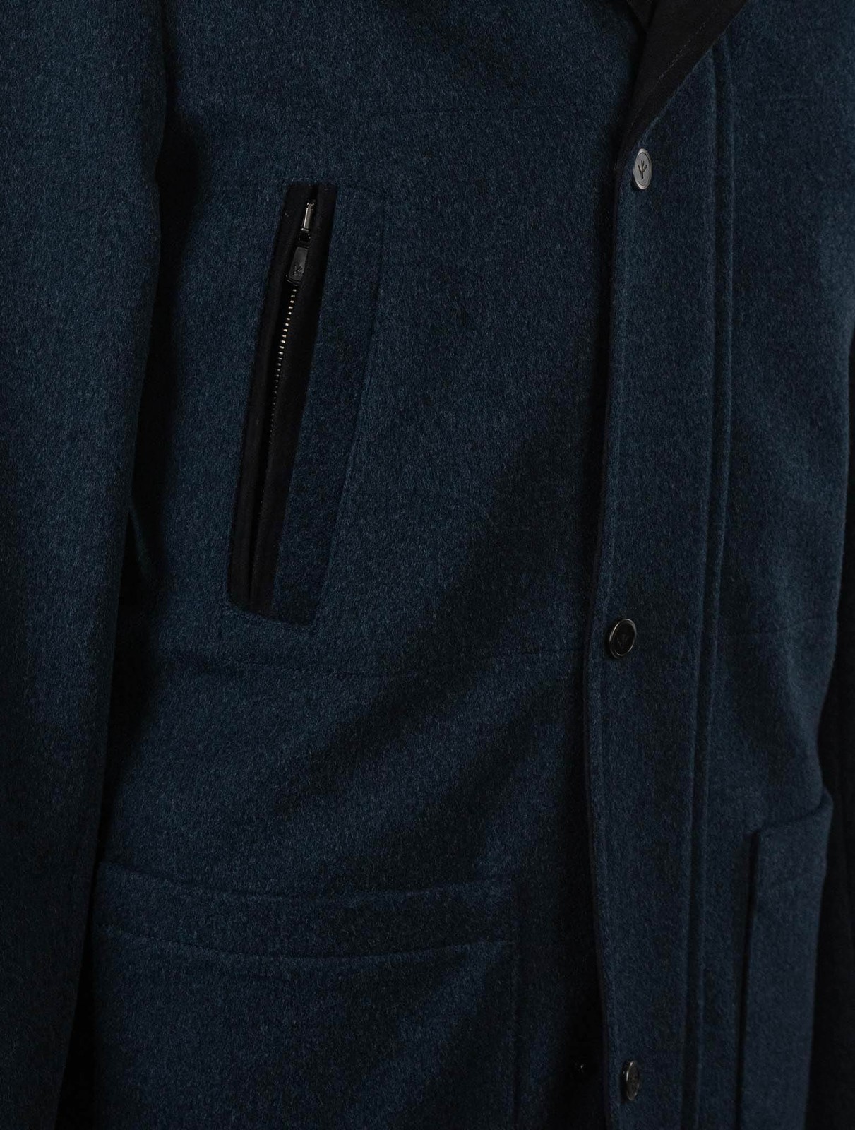NEW ISAIA BLUE WOOL PA OVERCOAT US 46 - EU 56 US1087 gallery