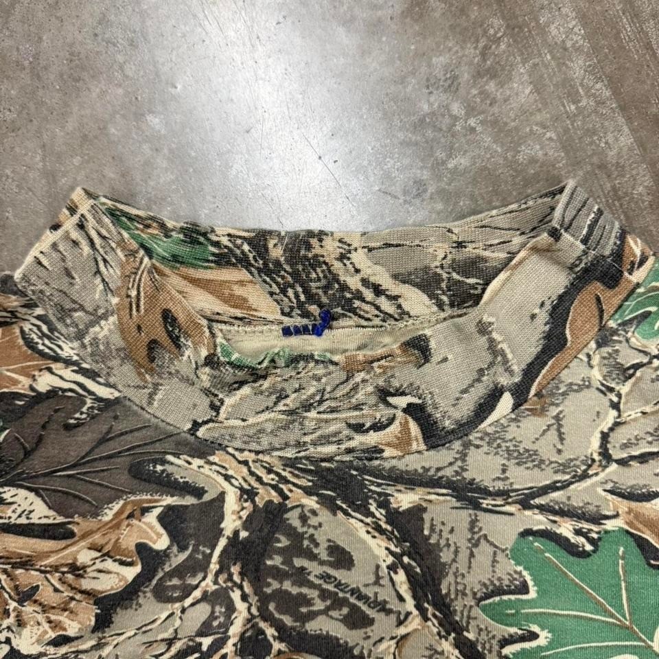 Vintage 90s Advantage Camo Boxy Fit Long Sleeve Size L gallery