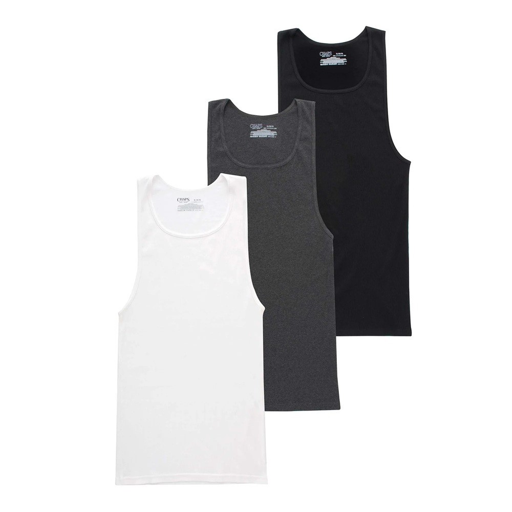 Chaps Men’s Tank Undershirt 3-Pack – CUTKP3