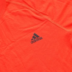 Adidas Uprising Logo Men’s Red Climalite Ultimate Tee T-Shirt
