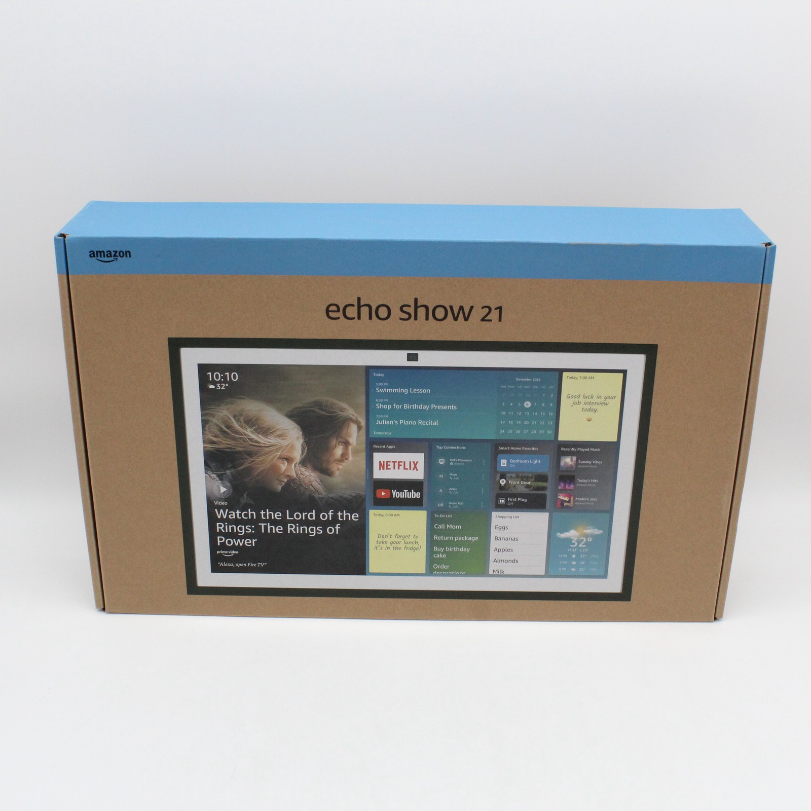 Amazon Echo Show 21 Full HD Smart Display With Built-In Fire TV | Black