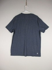 Peloton Mens Pull-On Fourlaps X T-Shirt Crew Neck Short Sleeve Size L Gray