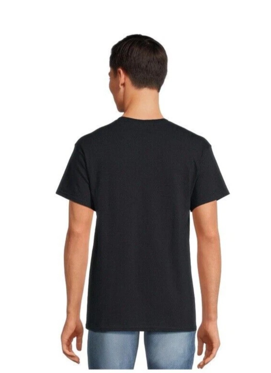 Barbie Mens Short Sleeve Black Crewneck Logo Graphic T- shirt Size S 34-36 Small gallery