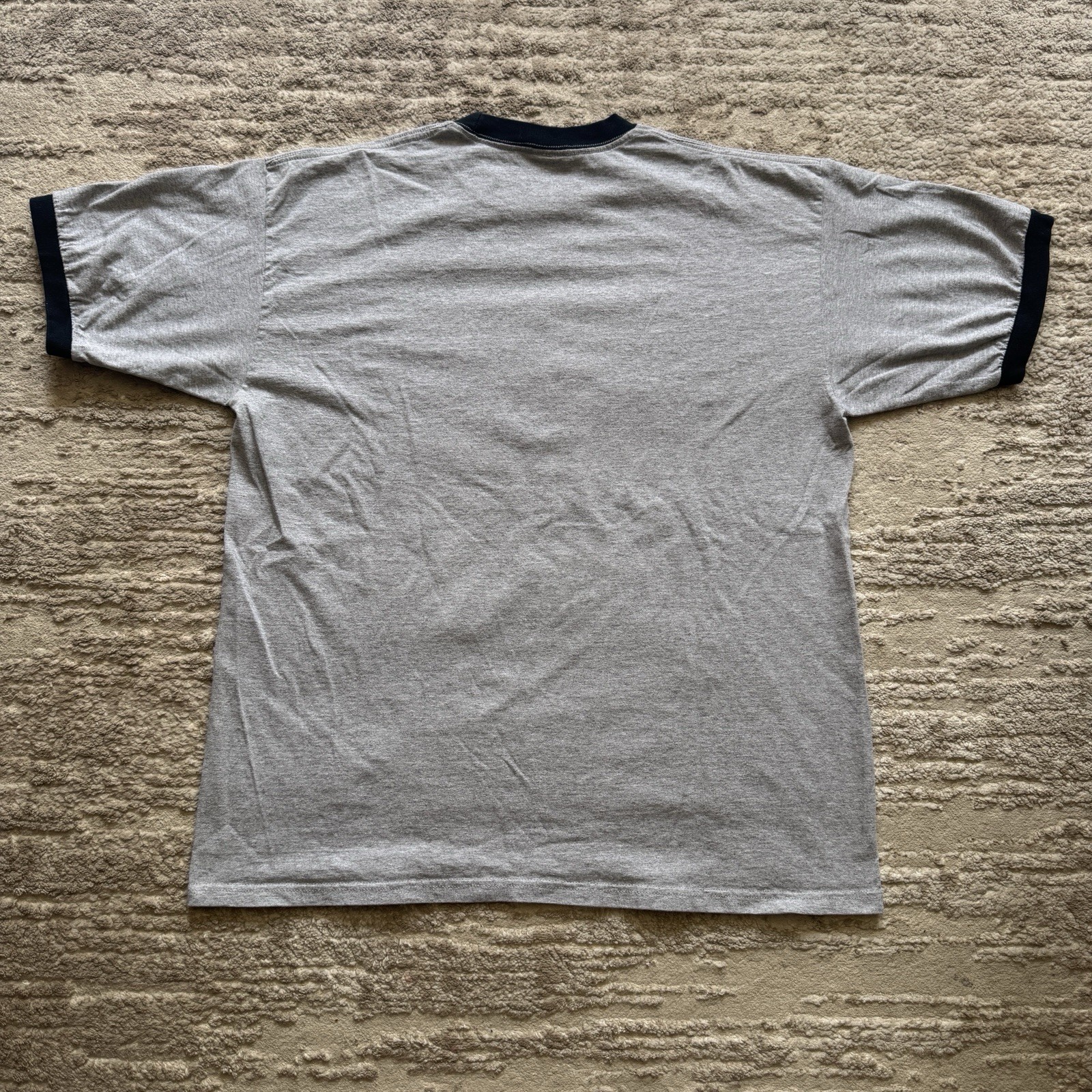 Vintage Mickey Mouse Disney Store Ringer Tee Men’s XL Gray Cartoon Classic USA gallery