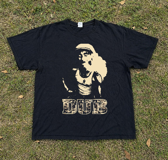 Retro Style Lee Perry DUB Shirt - Unisex Short Sleeve, Black, Multiple Sizes gallery