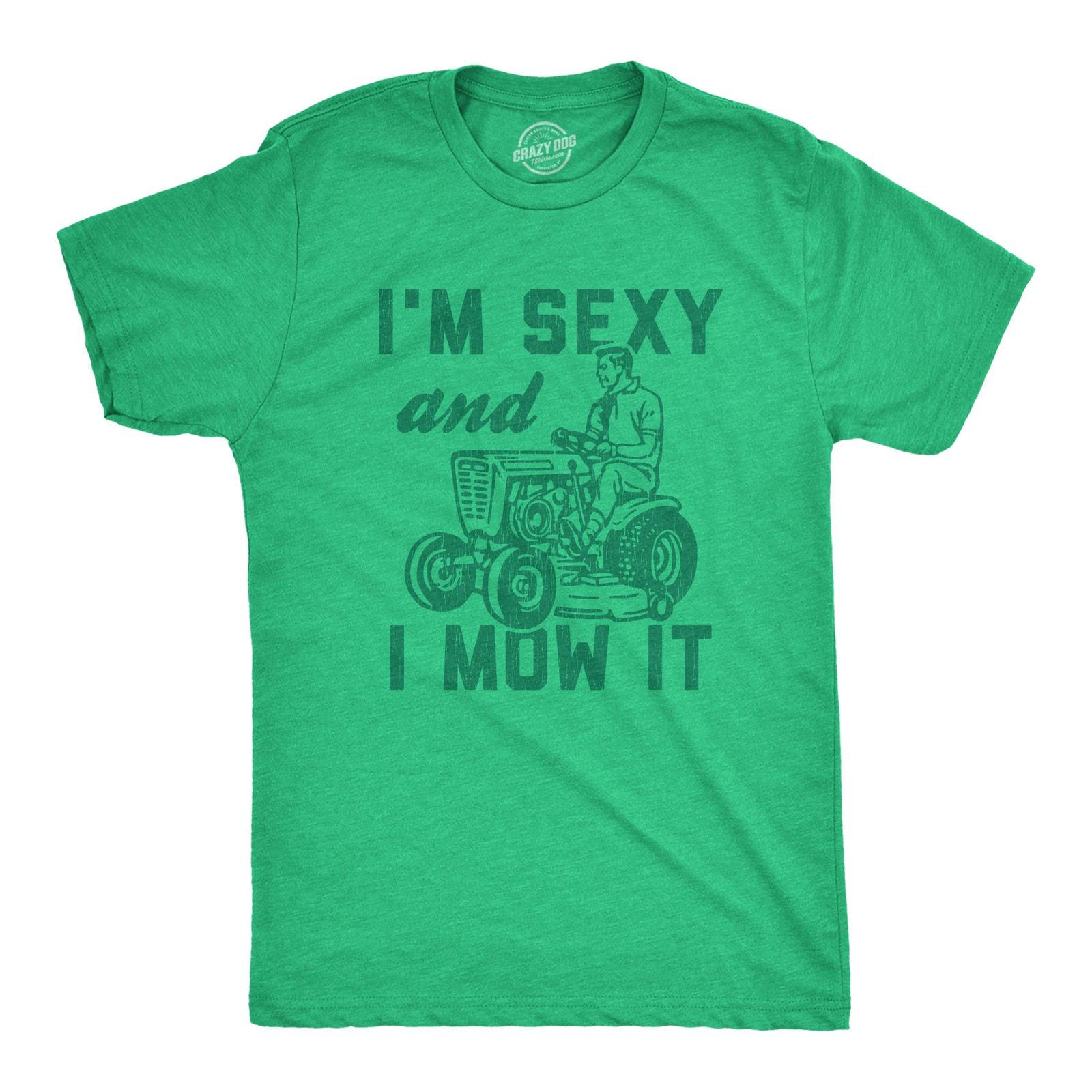 Mens I'm and I Mow It T Shirt Funny Yardwork Fathers Day Graphic Novelty gallery