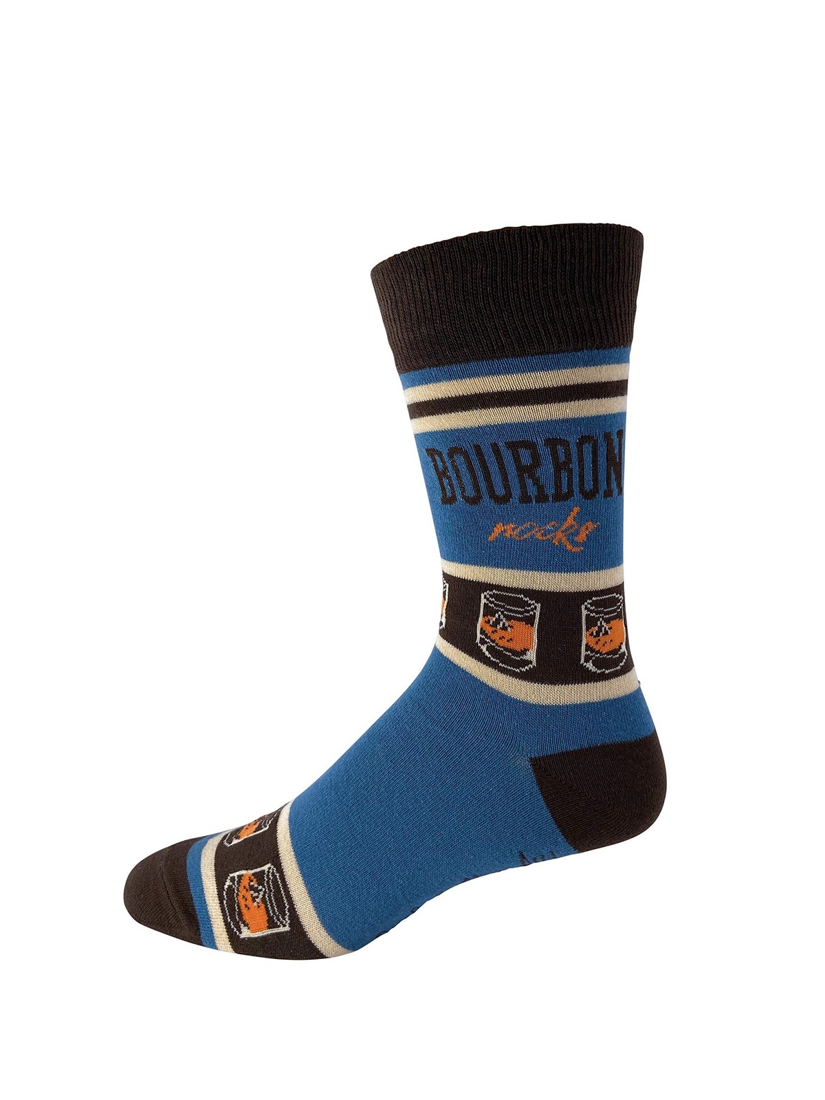 Bourbon Rocks Men's Socks | Bourbon Gift for Men Funny Novelty Fashion Dress ... gallery