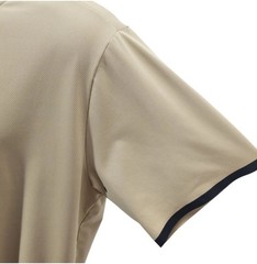 686 Mens Small Shirt Mesh Recycled Polyester Tan Stretch Athleisure Activewear