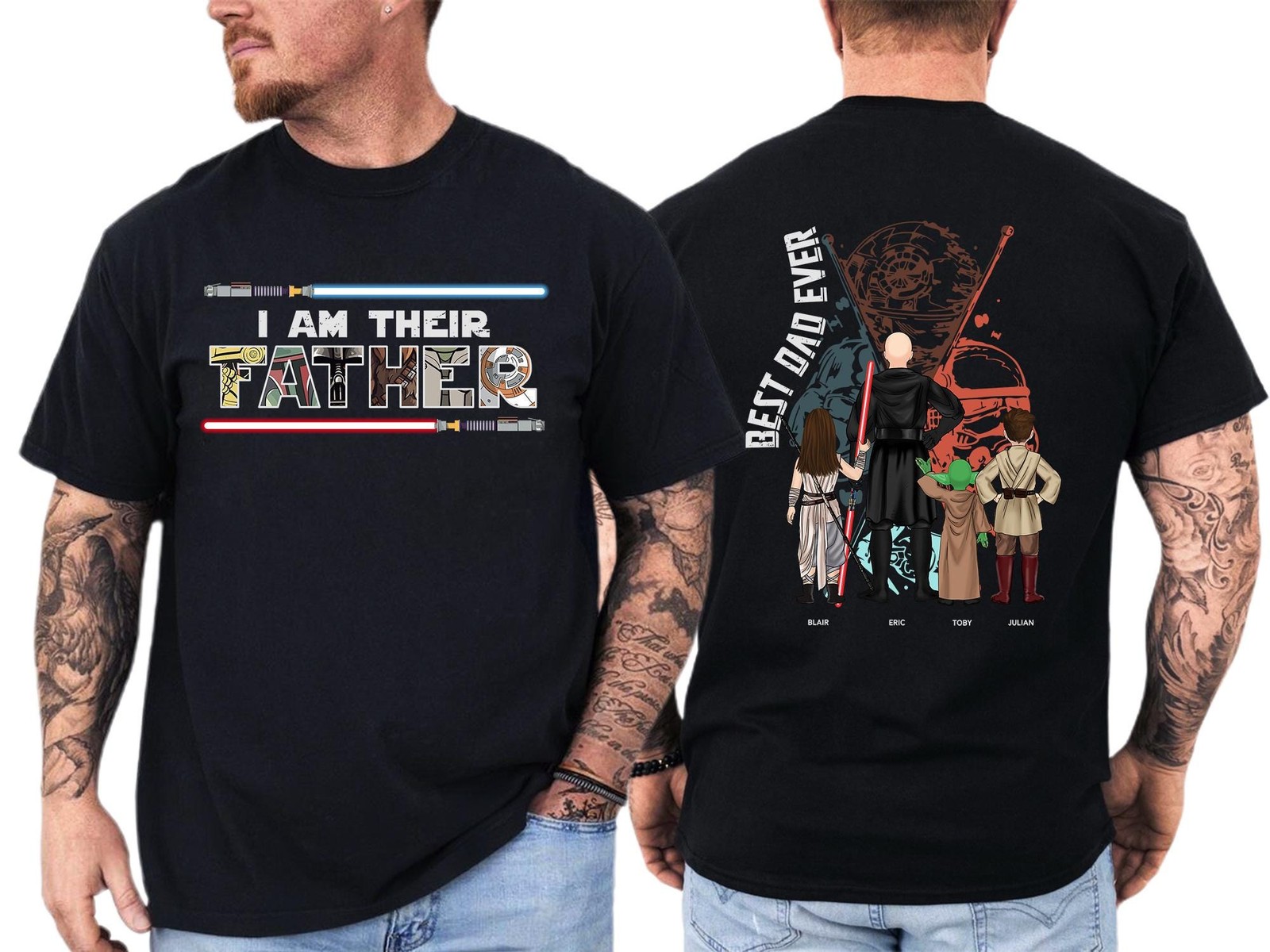 Personalized Father Shirt Custom Dad Tee Fathers Day Gift gallery