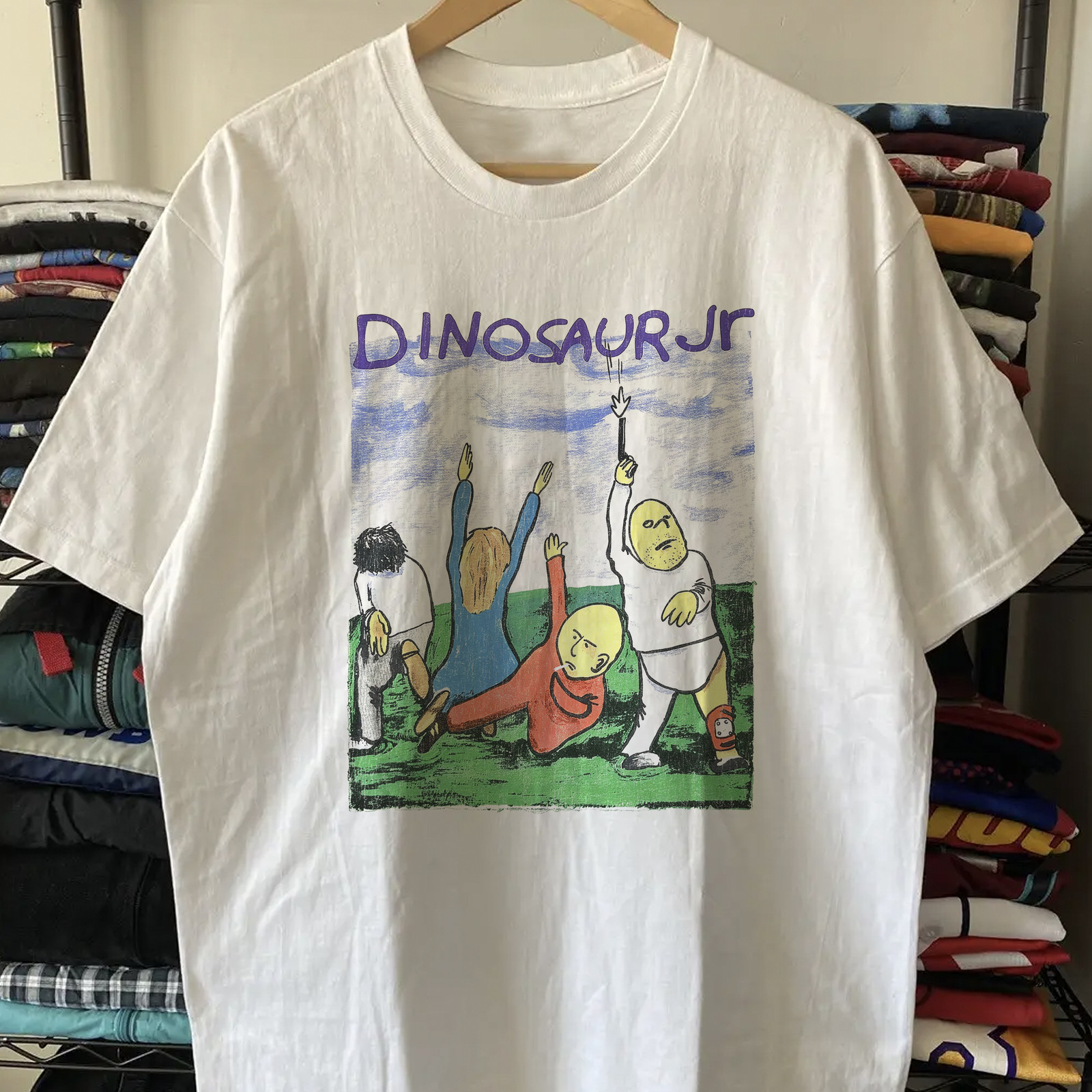 1994 Dinosaur Jr Washed T-Shirt White L gallery