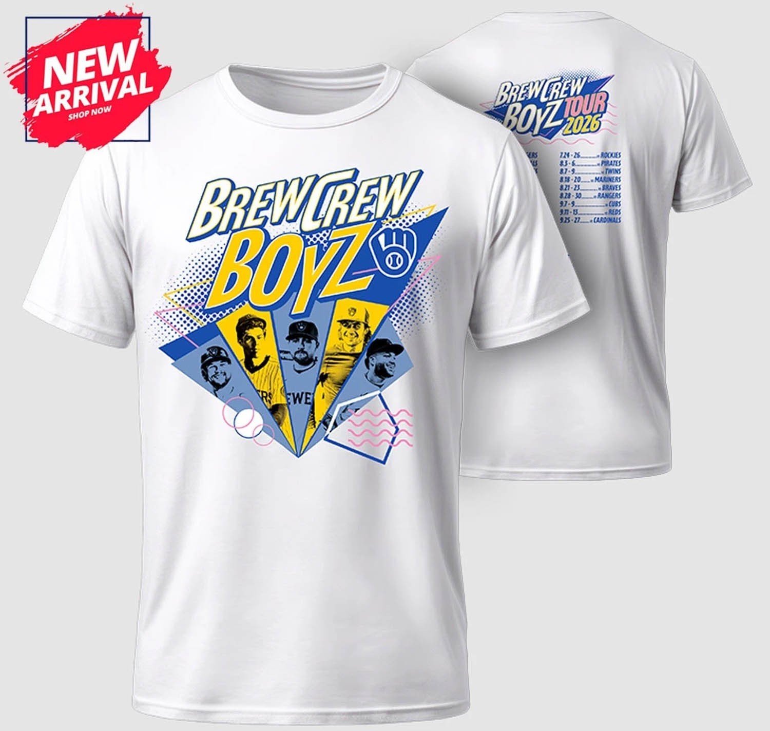 Brewers Boy Band Night T-Shirt – USA Size