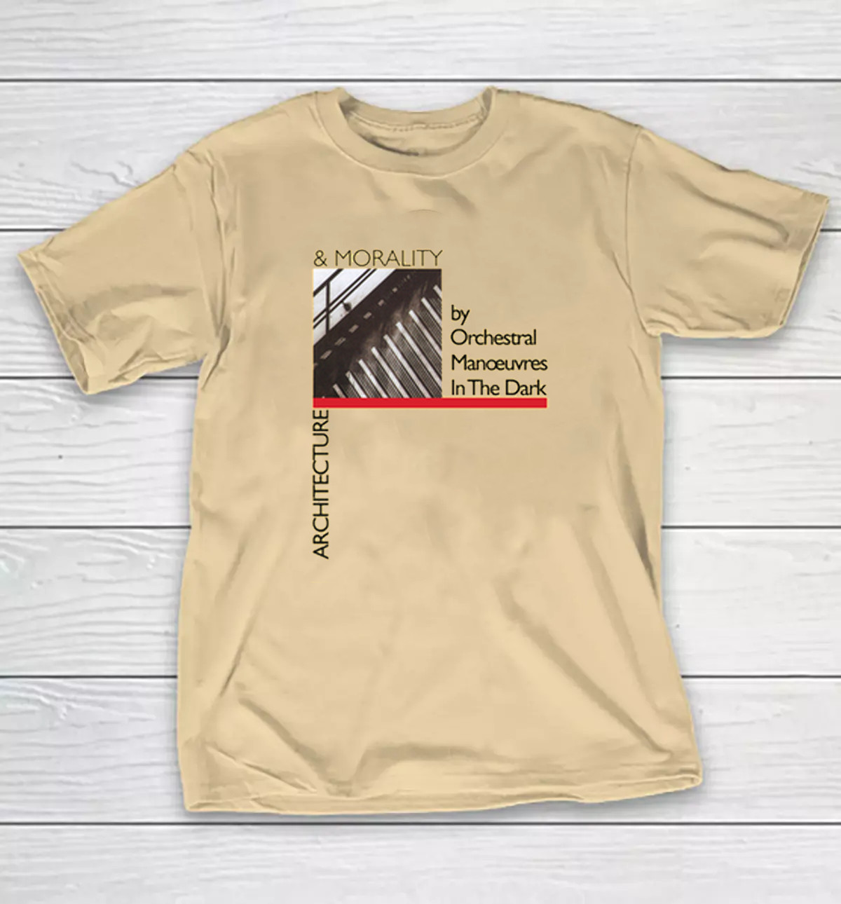 ARCHITECTURE & MORALITY Orchestral Manoeuvres in the Dark T Shirt All Size AR133
