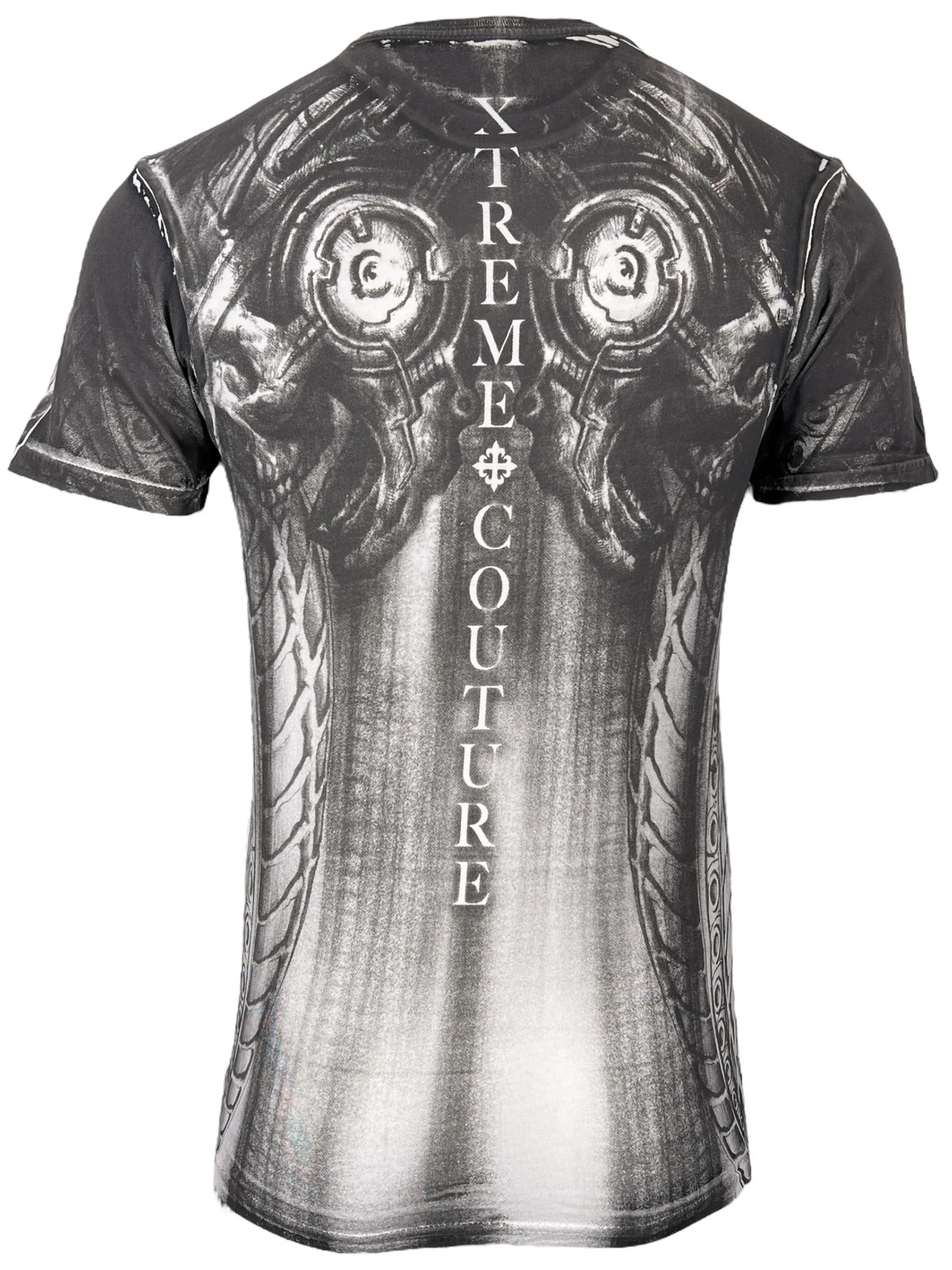 Xtreme Couture By Affliction Men's T-Shirt Proto Metal White S-6XL gallery