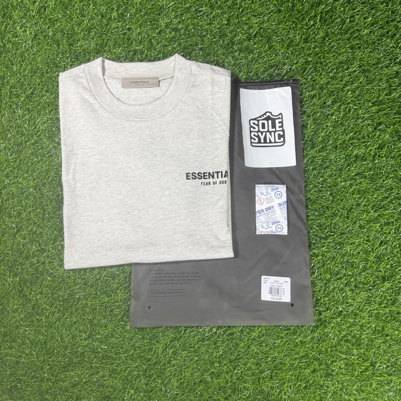 Fear of God Essentials T-Shirt SS22 Light Oatmeal - 100% Authentic (XS-XL) gallery