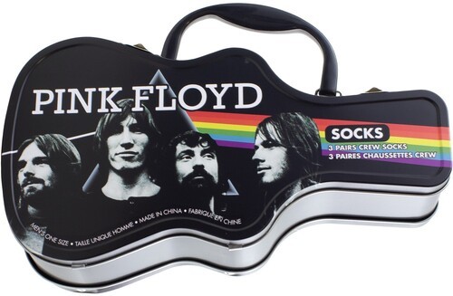 Pink Floyd - Perri's - Pink Floyd - Crew Socks (3 Pack Collector Guitar Shape Ti gallery