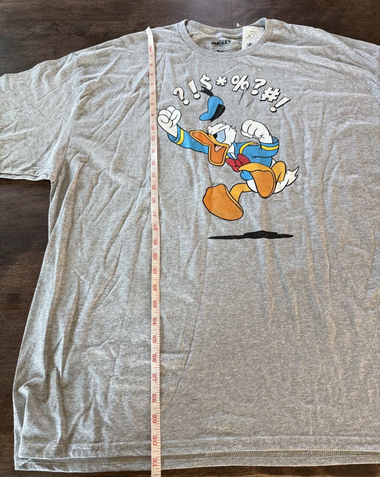 Disney Donald Duck Men’s 2XL T Shirt NWT gallery