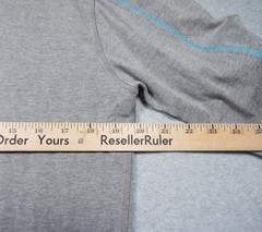 Tasc Performance Quarter Zip Pullover Mens Medium Gray Bamboo Pebble Beach Golf