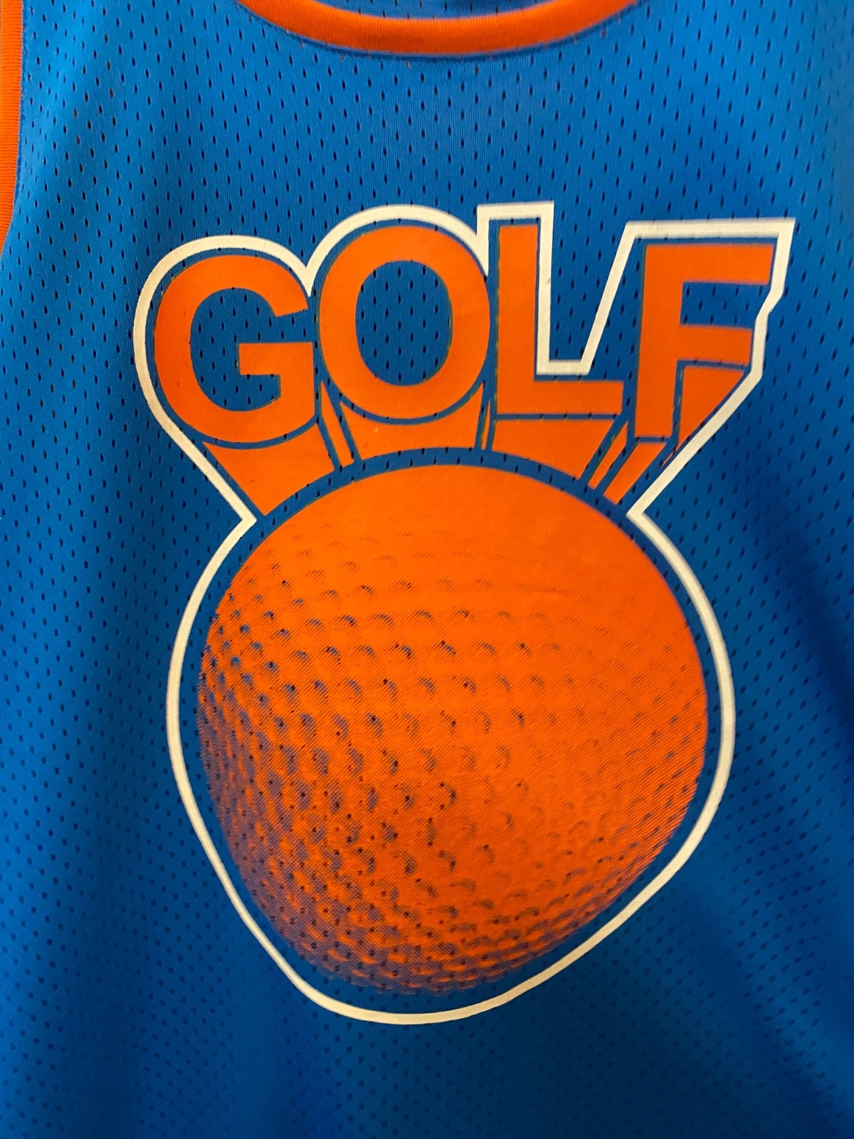 GOLF WANG Blue & Orange Medium Size Basketball Jersey (New with Tags) gallery