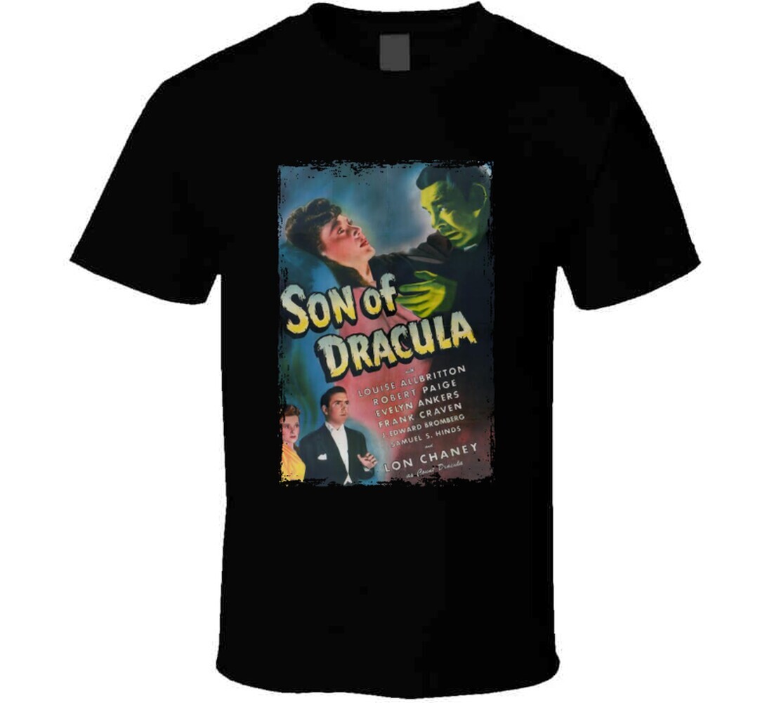 Son Of Dracula 40s Horror Classic Movie T Shirt gallery