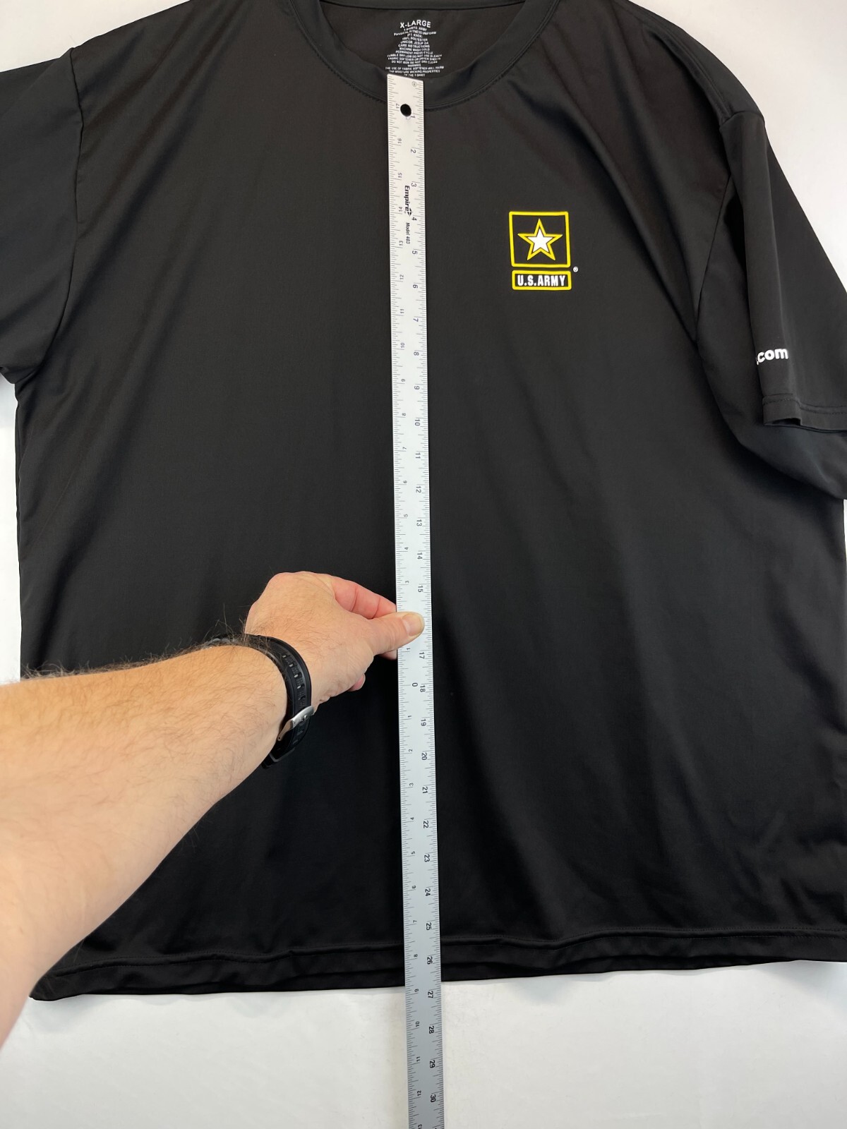 U.S Army T-Shirt Mens XL Black - GoArmy.Com - Ft. Knox Fitness Uniform (1042) gallery