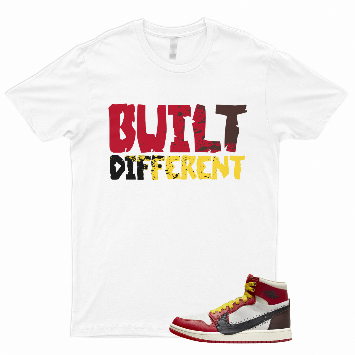 BUILT T Shirt to Match 1 Teyana High Zoom Comfort WMNS A Rose From Harlem Taylor gallery