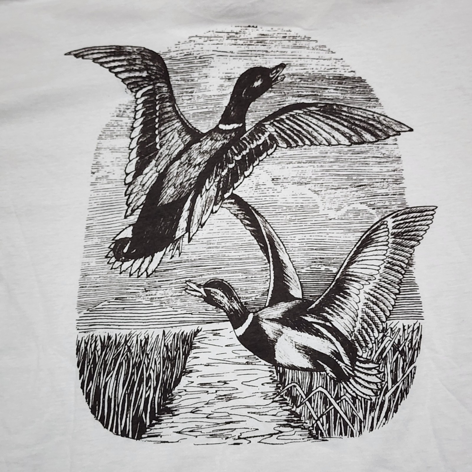 Filson X Ducks Unlimited New White Ducks Ranger Graphic T Shirt Men’s XL New