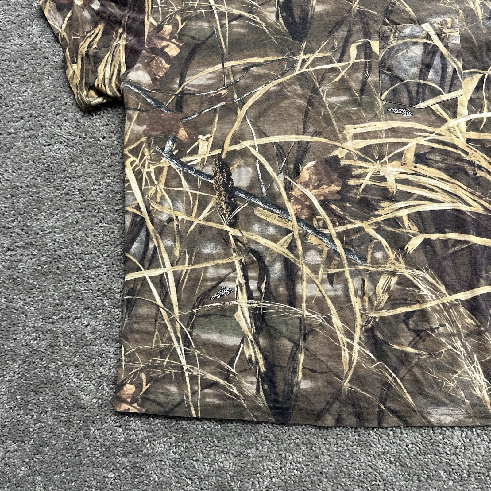 Vintage 90s 2000s Ranger Realtree Camo Pocket T-shirt Made in Brazil 2X-Large XX gallery