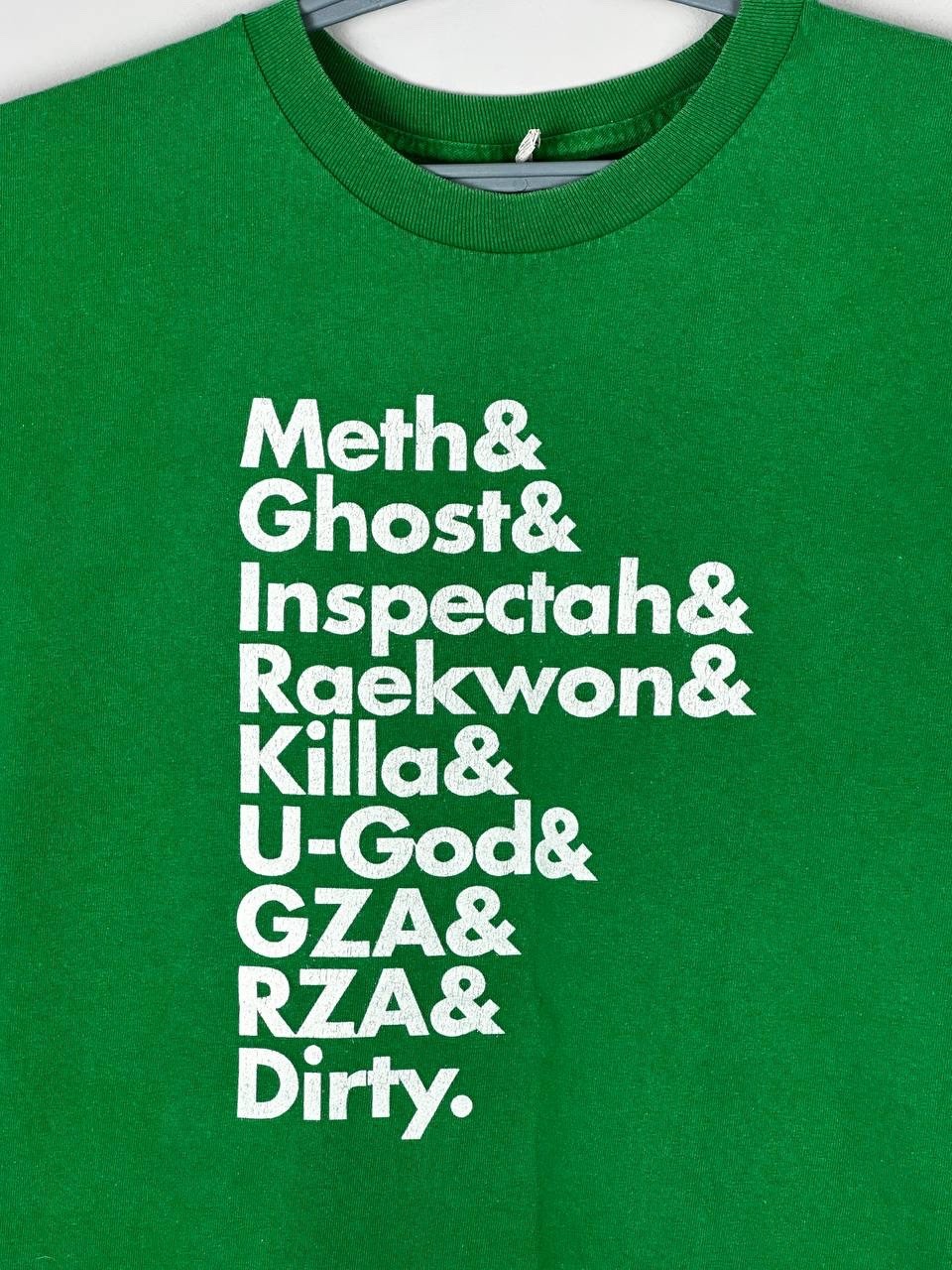 Vintage 90’s Wu Tang Clan Hip Hop Band Mambers T-shirt Size L gallery