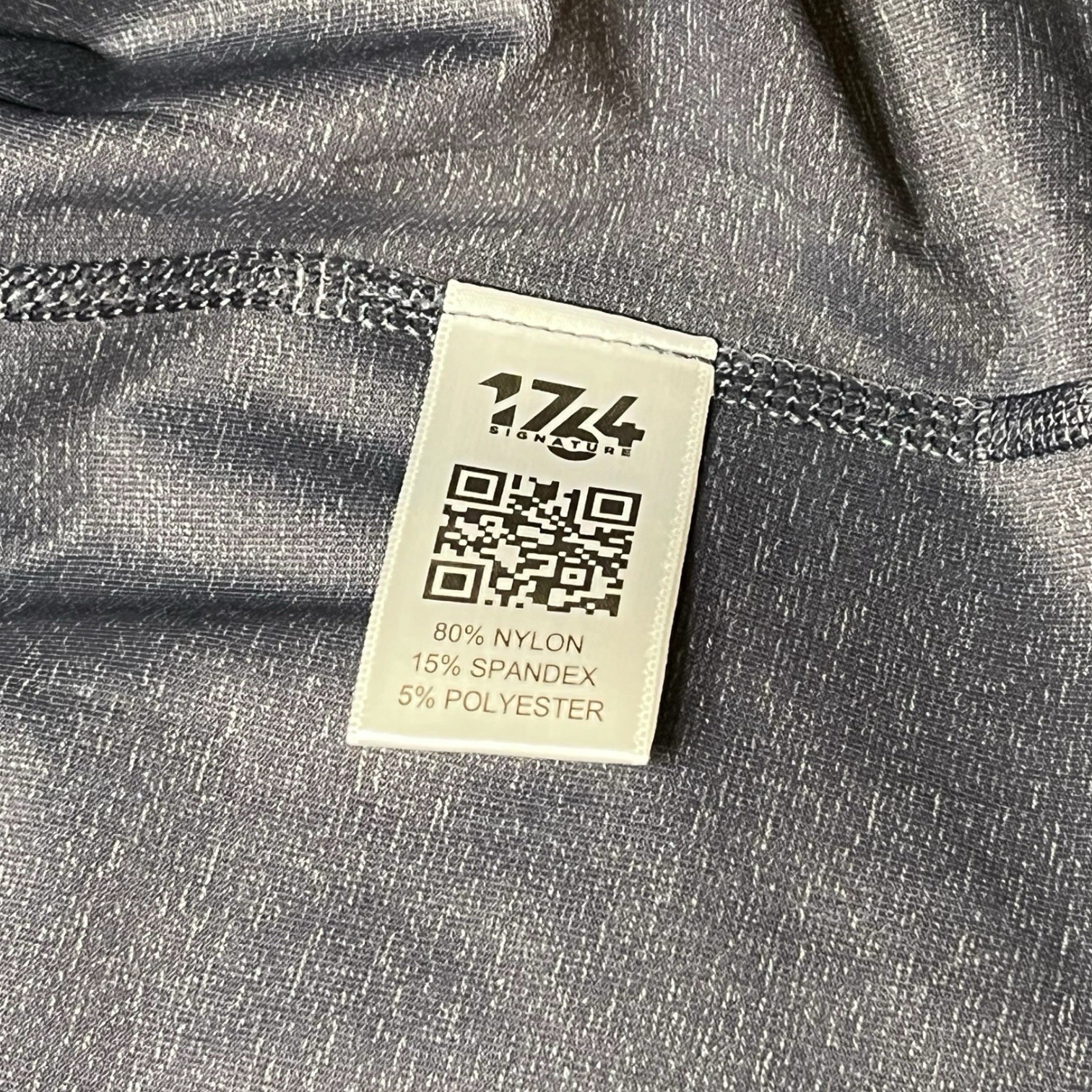NWT 1764 Signature Golf Noah Pullover 1/4 Quarter Zip Mens XL Gray Performance gallery