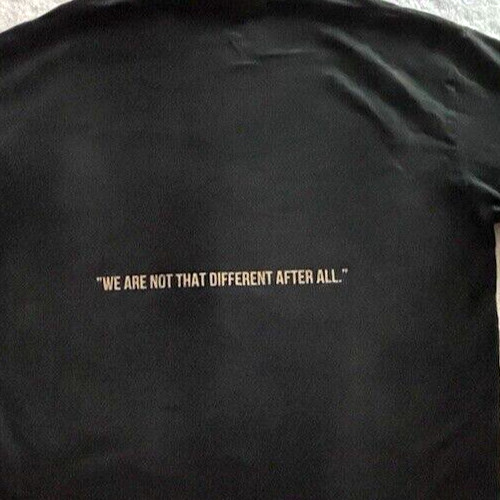 Snake Sword Mens XL Tee Shirt Black Grunge Biker We Are Not That Different Shirt gallery