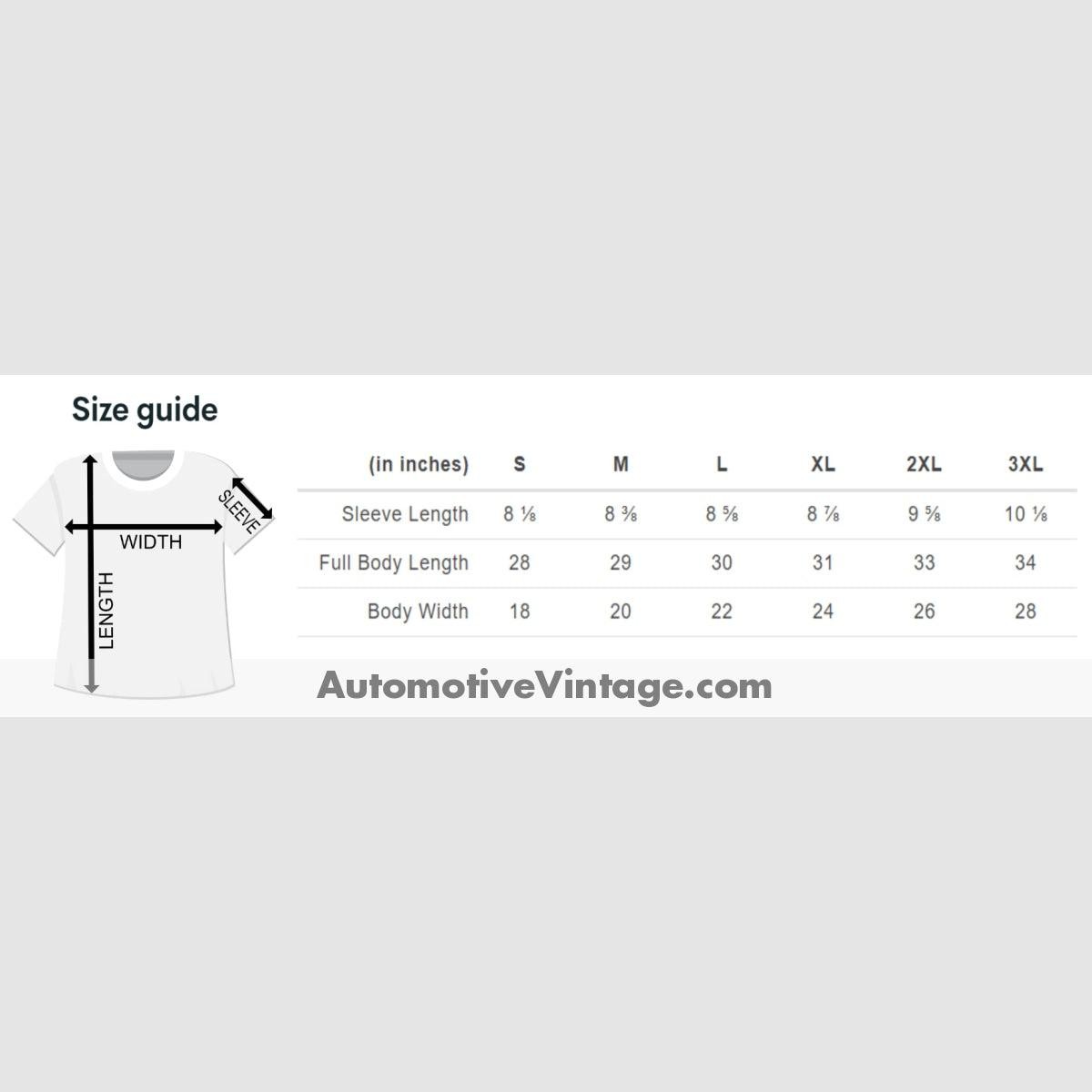 General Motors 409 c.i. Powered Engine Size Car T-shirt gallery
