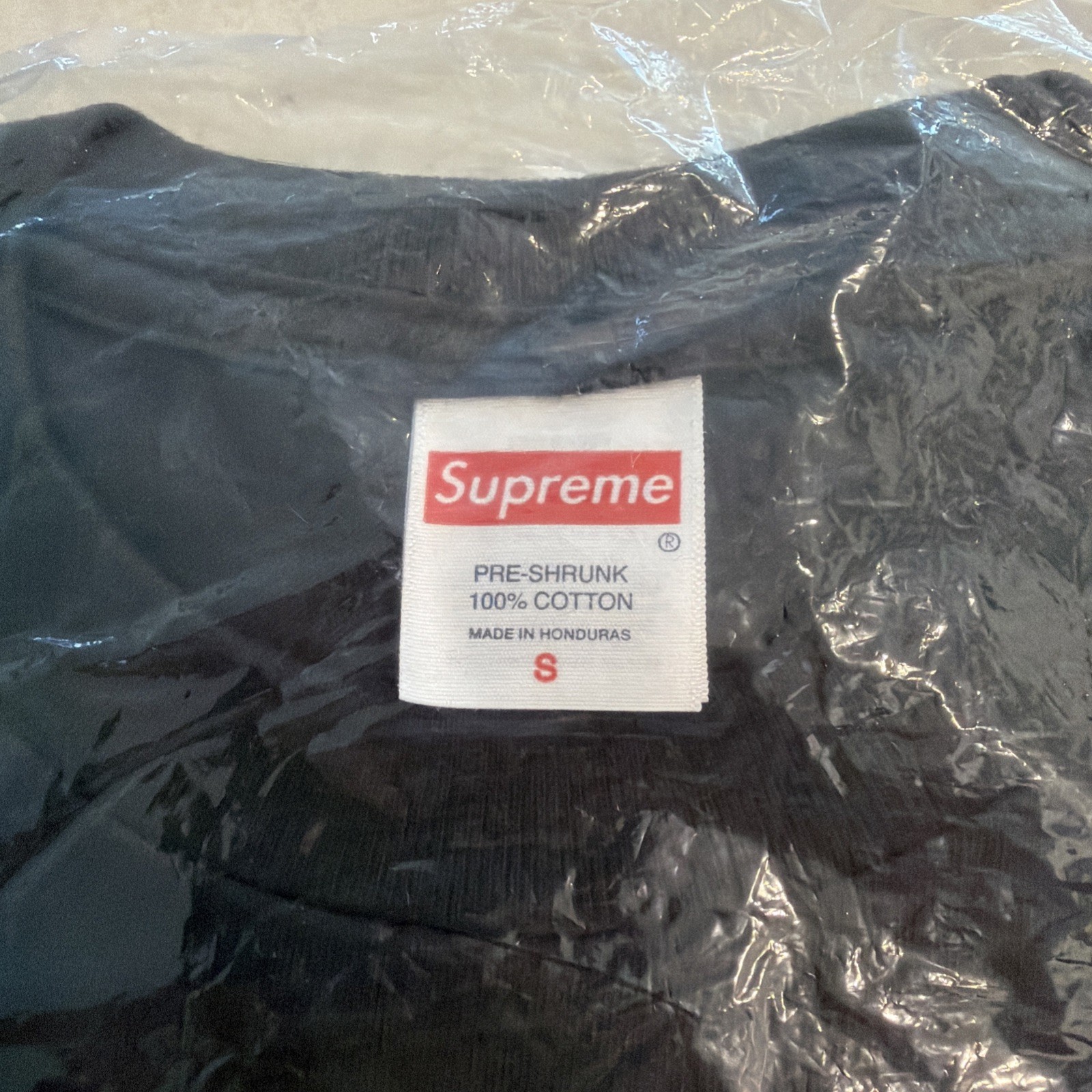 Supreme/Wu-Tang Clan RZA Tee Black Size Small In Hand S gallery