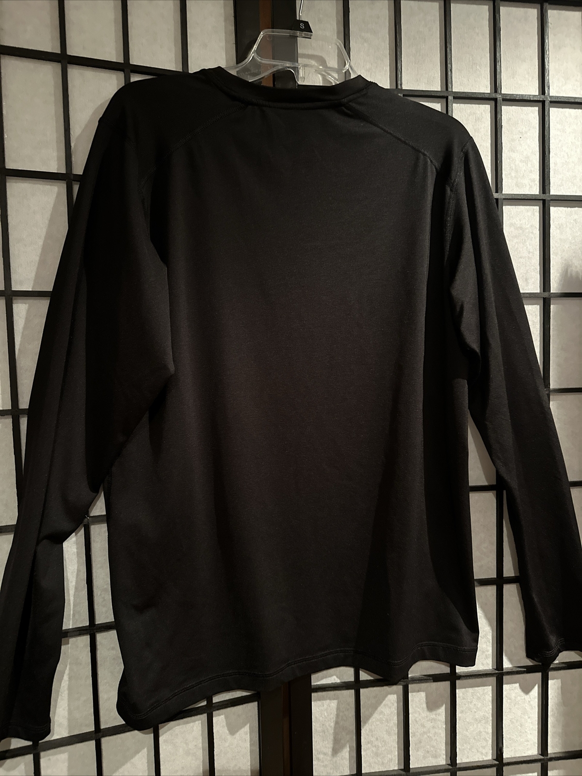 Tek Gear Shirt Men's X-Large Drytek Black Active Tee Long Sleeve gallery