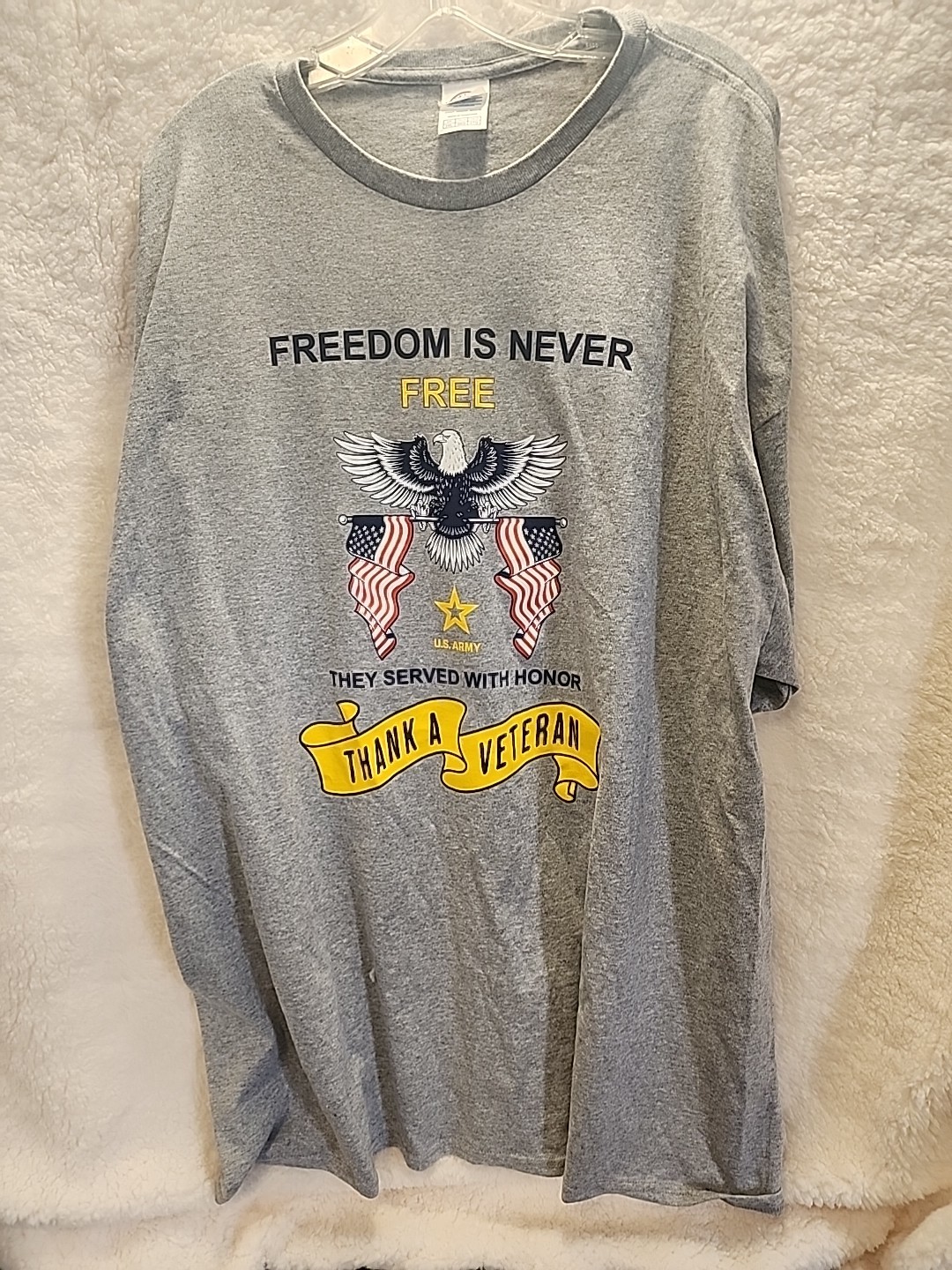 Delta Pro Weight Military T Shirt Grey XXXL gallery