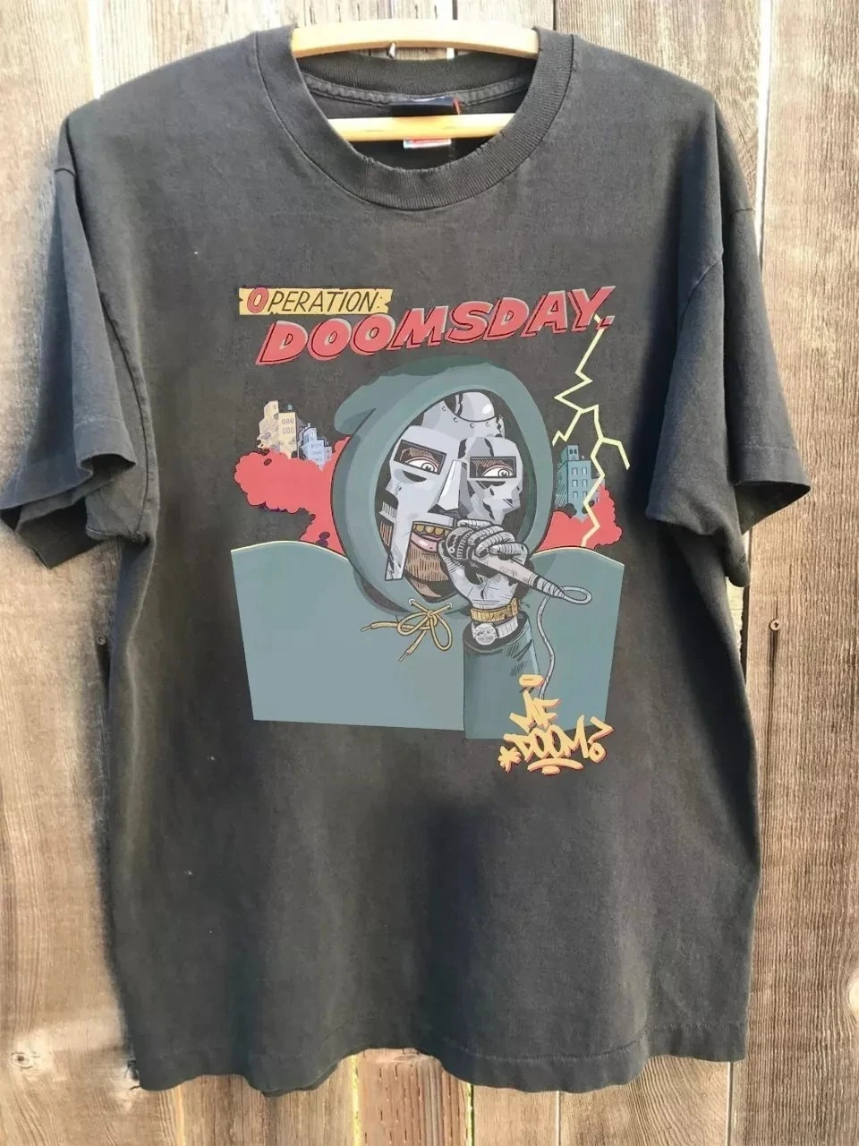 MF Doom Operation Charcoal Color T shirt short sleeve Unisex tee Vtg S-5XL gallery