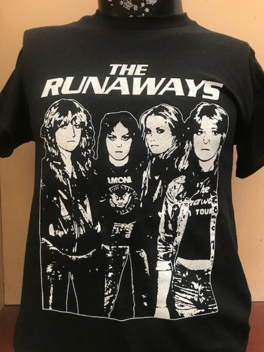 The Runaways all girl rock band music white Shirt, Unisex Shirt